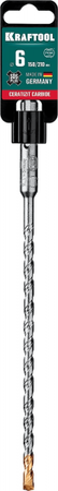 Бур по бетону 6*210мм SDS Plus Kraftool Cerazit Carbide  - СКЛАД13.РФ