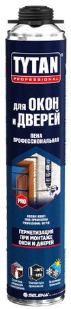 Пена монтажная профессиональная всесезонная Tytan Professional для окон и дверей 750мл - СКЛАД13.РФ