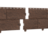 Фасадная панель Ю-пласт Стоун-Хаус 3025*225мм 0,68м2 Камень жженый  - СКЛАД13.РФ