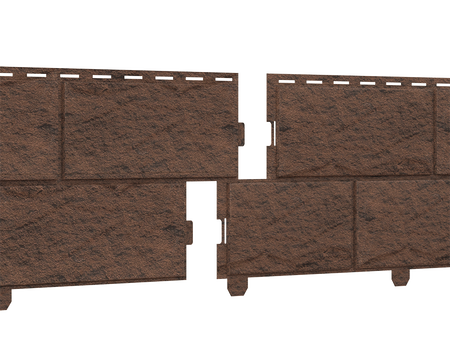 Ю-пласт StoneHouse Фасадная панель (Камень жженый) 3025*230мм 0,695м2 - СКЛАД13.РФ