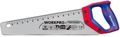 Ножовка по дереву 500мм SK5 11TPI линейка WP215011 WORKPRO - СКЛАД13.РФ