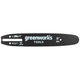 Шина для пилы Greenworks 25 см Шаг цепи; 3/8, Ширина паза шины; 1,1 мм, Кол-во ведущих звен - СКЛАД13.РФ