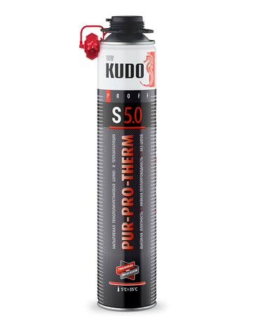 Напыляемый полиурерановый утеплитель KUDO PUR‑PRO‑THERM S 5.0 шумо и теплоизоляция - СКЛАД13.РФ