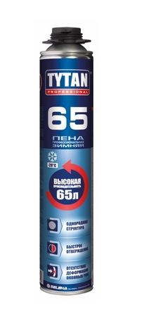 Пена монтажная профессиональная летняя TYTAN Professional 65 UNI 750мл - СКЛАД13.РФ