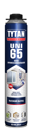 Пена монтажная профессиональная летняя TYTAN Professional 65 UNI 750мл - СКЛАД13.РФ