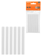 Клеевые стержни универсальные белые, 11 мм x 100 мм, 6 шт, 