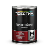 Эмаль Престиж термостойкая до 700º Черная 0,4кг - СКЛАД13.РФ