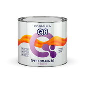 Грунт-эмаль 3в1 Престиж формула Q8 Черная 1,8кг Полуматовая  - СКЛАД13.РФ