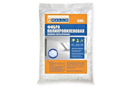 Фибра полипропиленовая для бетона 6мм 600гр - СКЛАД13.РФ