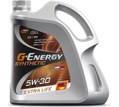 Масло моторное G-Energy Synthetic Extra Life 5W-30 4 л - СКЛАД13.РФ