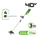 Триммер аккумуляторный Greenworks 40В + АКБ на 4А/ч и ЗУ - СКЛАД13.РФ