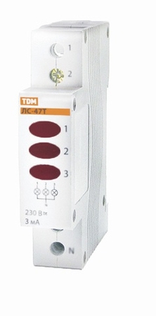 Индикатор фаз ЛС-47Т LED AC/DC TDM - СКЛАД13.РФ