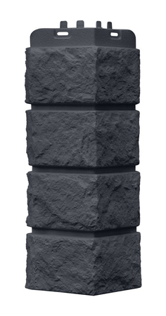 Угол Grand Line Колотый камень Classic графит 392*150 мм - СКЛАД13.РФ