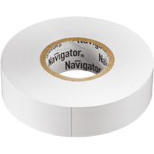 Изолента Navigator 19мм*20м NIT-B19-20/WH белая - СКЛАД13.РФ