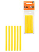Клеевые стержни универсальные желтые, 7 мм x 100 мм, 6 шт, 