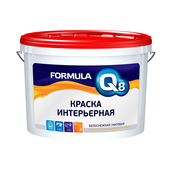 Краска водоэмульсионная Престиж Формула Q8 Интерьерная белоснежная 3кг  - СКЛАД13.РФ