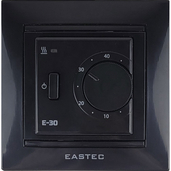 Терморегулятор EASTEC E-30 черный механический (Встраиваемый 3,5 кВт) Корея - СКЛАД13.РФ