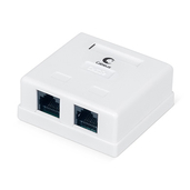Компьютерная розетка 2*RJ-45 UTP категория 5е - СКЛАД13.РФ