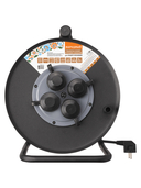 Удлинитель силовой УХз16-004 металлическая катушка 4 места IP44/20м КГ 3500Вт Народный УС1-43128 TDM - СКЛАД13.РФ