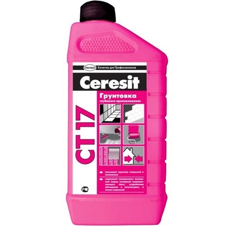 Грунтовка глубокого проникновения Церезит ceresit CT-17 1л - СКЛАД13.РФ