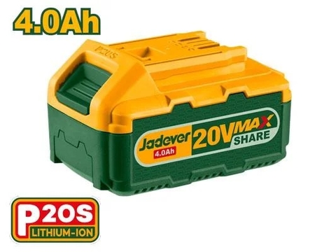Аккумулятор 20В 4,0Ач Li-ion для P20S Jadever JDLBP540/12 - СКЛАД13.РФ