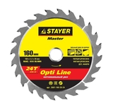 Диск пильный по дереву 160*20мм оптимальный рез 24Т Stayer Opti Line - СКЛАД13.РФ