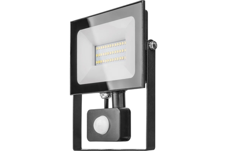 Прожектор светодиодный OFL-02-30-4K-BL-IP65-LED-SANRA с датчком движения ОНЛАЙТ - СКЛАД13.РФ