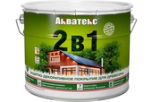 Акватекс Покрытие защитно-декоративное 9л Бецветный база под колеровку - СКЛАД13.РФ