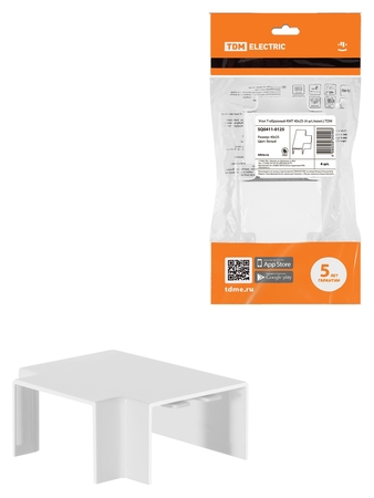 Угол Т-образный КМТ 40x25 (4 шт./комп.) TDM - СКЛАД13.РФ