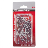 Заклепки алюминиевые 3,2*8мм Темно-красный (50шт) - СКЛАД13.РФ