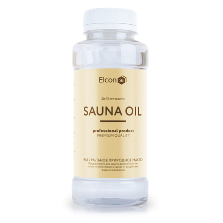 Масло для защиты полков в бане и сауне Elcon Sauna Oil 0,25л - СКЛАД13.РФ