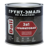Грунт-эмаль по ржавчине 0,75л Dali зеленый графит - СКЛАД13.РФ