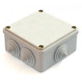 Коробка ОП 100х100х55мм, крышка, IP54, 8вх. TDM - СКЛАД13.РФ