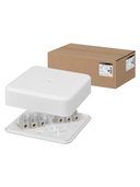 Коробка распаячная КР 75х75х20 ОП с клеммной колодкой белая IP40 TDM - СКЛАД13.РФ