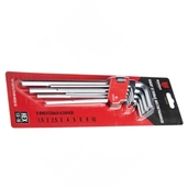 Набор ключей шестигранных имбусовых HEX Средний (9 предмет) Haedrock - СКЛАД13.РФ