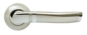 Ручка дверная RAP 3SN/CP Белый никель/хром Rucetti - СКЛАД13.РФ