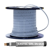 Саморегулирующийся греющий кабель EASTEC SRL 24-2 CR M=24W - СКЛАД13.РФ