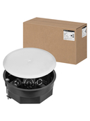 Распаячная коробка СП D103х50мм крышка металлические лапки IP20 TDM - СКЛАД13.РФ