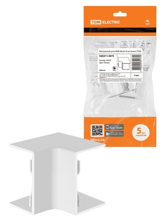 Внутренний угол КМВ 40х25 (4 шт./комп.) TDM - СКЛАД13.РФ