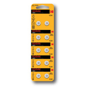 Батарейка Kodak AG4 377 LR626 LR66 MAX Button Cell KAG4-10  - СКЛАД13.РФ