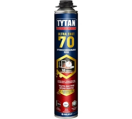 Пена монтажная профессиональная TYTAN Professional Ultra Fast 70 870 мл - СКЛАД13.РФ
