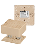 Коробка распаячная КР 100х100х44 ОП сосна, с клеммной колодкой IP40 TDM - СКЛАД13.РФ