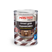 Грунт акриловый для оцинковки, цветных и чёрных металлов MASTER PRIME 0,8кг - СКЛАД13.РФ