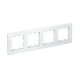 Рамка 4-постовая универсальная Atlas Design, белый, Systeme Electric - СКЛАД13.РФ