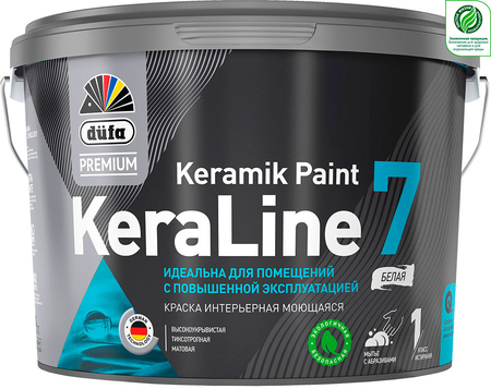 Краска водоэмульсионная dufa Premium KeraLine 7 2,5л - СКЛАД13.РФ