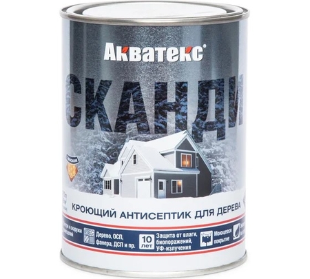 Акватекс антисептик кроющий Сканди Альпийское утро 0,75л   - СКЛАД13.РФ