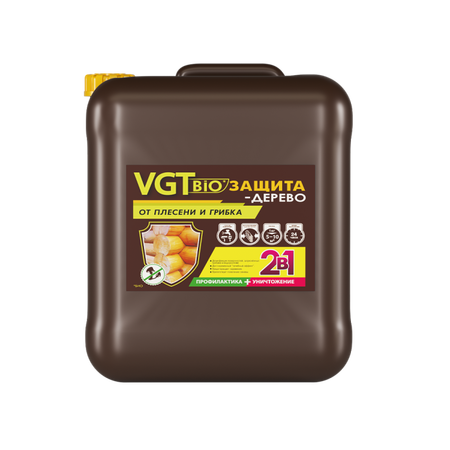 Биозащита деревесины от плесени и грибка ВГТ 5кг - СКЛАД13.РФ