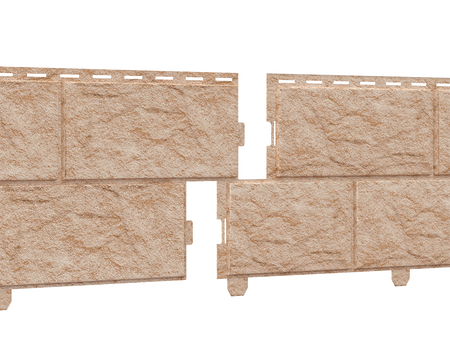 Ю-пласт StoneHouse Фасадная панель (Камень золотистый) 3025*225мм 0,680м2 - СКЛАД13.РФ
