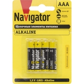 Батарейка Navigator NBT-NPE-LR03-BP4 AAA - СКЛАД13.РФ