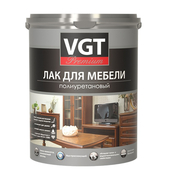 Лак матовый для мебели полиуретановый PREMIUM ВГТ 0,9кг - СКЛАД13.РФ